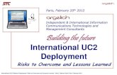 Uc2 international deployment (ENG)