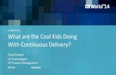 What are the Cool Kids Doing With Continuous Delivery?