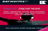 Earworms rapid japanese booklet