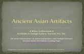 Ancient Asian Artifacts available at Sadigh Gallery
