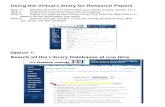 Virtual Library: Researching Quick Guide