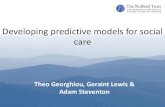Theo Georghiou & others: Developing predictive models for social care