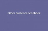 Other audience feedback (SurveyMonkey)