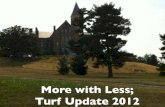 SBGA 2012 Conference: Turf Update