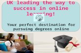 UK leading the way to success in online way of learning