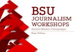 BSU Journalism Workshops Social Media Strategy