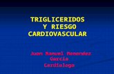 Trigliceridos y Enfermedad Coronaria