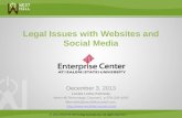 Legal Issues With Websites and Social Media