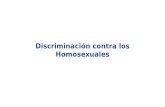 Discriminacion homosexuales
