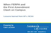 When FERPA and the First Amendment Clash on Campus