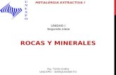 Unidad i. segunda clase. propiedades de los minerales.