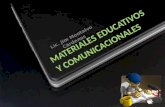 Materiales educativos y comunicacionales
