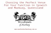 Choosing the Perfect Venue For Your Function in Ipswich and Marburg, Queensland