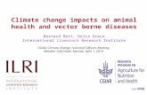 Bernard bett  delia grace climate change impacts on animal health and vector borne diseases