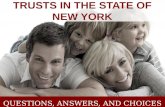 Trusts in the State of New York
