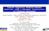 Towards Digitally Enabled Genomic Medicine: with a Personal Illustration of Clinical Discovery