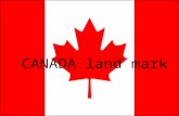 Canada land mark