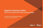 Open Core Commerce with Virtually Unlimited Flexibility - Magento Enterprise