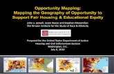 ￼Opportunity Mapping: Mapping the Geography of Opportunity to Support Fair Housing and Educational Equity