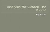 Analysis for ‘attack the block’