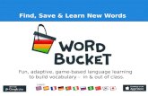 Word Bucket: Game-based Vocabulary Learning