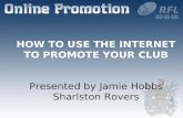 Sharlston Rovers - Online Promotion