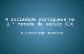 A sociedade portuguesa na 2 metade do seculo XIX