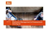 Electronic management of assessment webinar slides