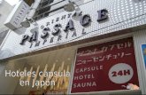 Capsule Hotels of Japan....