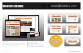 Website Design – Sweet Jill's Bakery
