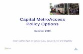 MetroAccess Options Outreach