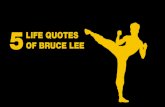5 Life Quotes of Bruce Lee