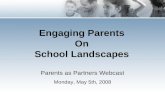 Engaging Parents On School Landscapes