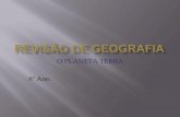 Revisão de geografia  3º bimestre-biosfera- 6º ano