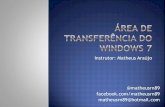 Área de transferência do windows 7