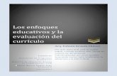 Fabiola Aranda Chávez - Enfoques educativos y la evaluación del currículo 141114