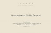 Discovery and analysis of the world's research collections: JSTOR and Summon under the hood