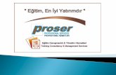 New Training Program From Proser: Lessons 4 Life  & Business