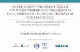 Regulación de los servicios de agua y saneamiento en México