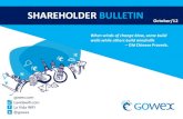 Let´s GOWEX - Shareholder bulletin October 2012