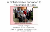 A Collaborative Approach to Falls Prevention - Poster Presentation
