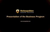 Swissgolden Pretentation English Business Program