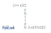 C++ extension methods