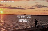Ten people that have inspired us.
