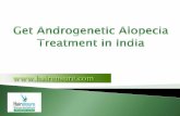 Androgenetic Alopecia Treatmnet in India