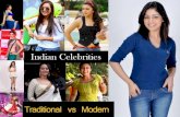 Bollywood Actresses Traditional vs Modern | Indian Celebrities