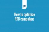 Jiří Malý - How to optimize RTB campaigns – current possibilities of the Czech market MKTFEST