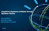 Cognitive systems institute group speaker series nov13 v1