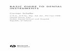 Basic guide of dental instruments