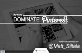 How to dominate on Pinterest